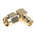 RF Solutions Right Angle 50Ω RF Adapter SMA Plug to SMA Socket