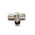RS PRO Tee 50Ω Coaxial Adapter BNC Socket to BNC Socket 250MHz