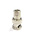 RS PRO Straight 50Ω Coaxial Adapter FME Plug to BNC Plug 0.9GHz