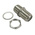 RS PRO Straight Coaxial Adapter Type F Socket to Type F Socket