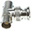 Molex Tee 50Ω RF Adapter BNC Socket to BNC Plug