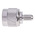 RS PRO, Plug Cable Mount TNC Connector, 50Ω, Crimp, Solder Termination, Straight Body