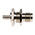 RS PRO, jack Bulkhead Mount TNC Connector, 50Ω, Crimp Termination, Straight Body