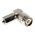RS PRO, Plug Cable Mount TNC Connector, 50Ω, Twist On Termination, Right Angle Body