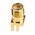 RS PRO, jack Edge Mount SMA Connector, 50Ω, Solder Termination, Straight Body