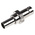 RS PRO, jack Cable Mount BNC Connector, 75Ω, Crimp Termination, Straight Body