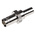 RS PRO, jack Cable Mount BNC Connector, 75Ω, Crimp Termination, Straight Body