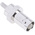 RS PRO, jack Cable Mount BNC Connector, 50Ω, Crimp Termination, Straight Body