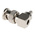 RS PRO, Plug Cable Mount BNC Connector, 50Ω, Crimp Termination, Right Angle Body