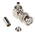 RS PRO, Plug Cable Mount BNC Connector, 50Ω, Crimp Termination, Right Angle Body
