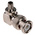 RS PRO, Plug Cable Mount BNC Connector, 75Ω, Crimp Termination, Right Angle Body