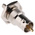 RS PRO, jack Panel Mount BNC Connector, 50Ω, Crimp Termination, Straight Body