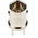 RS PRO, jack PCB Mount BNC Connector, 75Ω, Through Hole Termination, Straight Body
