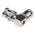 RS PRO, Plug Cable Mount BNC Connector, 50Ω, Clamp Termination, Right Angle Body