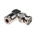 RS PRO, Plug Cable Mount BNC Connector, 50Ω, Clamp Termination, Right Angle Body