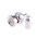 RS PRO, Plug Cable Mount BNC Connector, 75Ω, Crimp Termination, Straight Body
