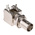 RS PRO, jack PCB Mount BNC Connector, 50Ω, Through Hole Termination, Right Angle Body