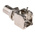 RS PRO, jack PCB Mount BNC Connector, 50Ω, Through Hole Termination, Right Angle Body