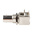 RS PRO, jack PCB Mount BNC Connector, 50Ω, Through Hole Termination, Right Angle Body