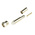 RS PRO, jack Cable Mount FME Connector, 50Ω, Crimp Termination, Straight Body