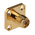 RS PRO, jack Flange Mount SMA Connector, 50Ω, Solder Termination, Straight Body