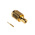 RS PRO, Plug Cable Mount MCX Connector, 50Ω, Solder Termination, Straight Body
