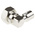 RS PRO, Plug Cable Mount 7/16 Connector, 50Ω, Solder Termination, Right Angle Body