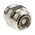 RS PRO, Plug Cable Mount 7/16 Connector, 50Ω, Solder Termination, Straight Body