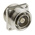 RS PRO, Plug Flange Mount 7/16 Connector, 50Ω, Solder Termination, Straight Body
