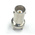 RS PRO, jack PCB Mount BNC Connector, 50Ω, Through Hole Termination, Vertical Body