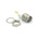 RS PRO, jack Panel Mount BNC Connector, 50Ω, Vertical Body