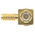 Radiall, Plug Cable Mount MCX Connector, 50Ω, Crimp Termination, Right Angle Body