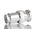 RS PRO, Plug Cable Mount BNC Connector, 50Ω, Clamp Termination, Straight Body