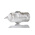 RS PRO, jack Panel Mount BNC Connector, 50Ω, Solder Termination, Straight Body