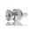 RS PRO, Plug Cable Mount BNC Connector, 50Ω, Crimp Termination, Straight Body