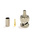 RS PRO, Plug Cable Mount BNC Connector, 50Ω, Crimp Termination, Straight Body