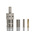 RS PRO, jack Cable Mount BNC Connector, 50Ω, Crimp Termination, Straight Body
