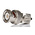 RS PRO, Plug Cable Mount BNC Connector, 50Ω, Crimp Termination, Right Angle Body