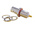 RS PRO, jack Panel Mount BNC Connector, 50Ω, Solder Termination, Straight Body