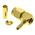 Radiall Right Angle 50Ω Cable Mount SMA Connector, Crimp Termination RG188, RG316