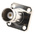 Radiall, jack Flange Mount BNC Connector, 50Ω, Solder Termination, Straight Body
