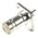 TE Connectivity Greenpar Series Straight 50Ω Panel Mount Bulkhead Fitting BNC Connector, jack, Silver