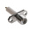 Radiall, jack Flange Mount SMA Connector, 50Ω, Solder Termination, Straight Body