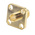 RS PRO, jack Flange Mount SMA Connector, 50Ω, Solder Termination, Straight Body