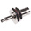 Amphenol, jack Panel Mount BNC Connector, 75Ω, Crimp Termination, Straight Body