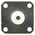 TE Connectivity, jack Panel Mount N Connector, 50Ω, Solder Termination, Straight Body