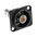 Neutrik BNC Series, jack Panel Mount BNC Connector, 75Ω, Feed Through Termination, Straight Body
