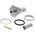 Telegartner, jack Panel Mount BNC Connector, 50Ω, Crimp Termination, Straight Body