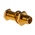 Amphenol RF, jack Panel Mount SMA Connector, 50Ω, Solder Termination, Straight Body