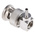 Telegartner, Plug Cable Mount BNC Connector, 75Ω, Crimp Termination, Right Angle Body